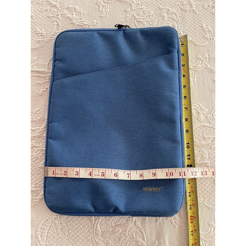 Newhey Tech Computer Laptop Bag  Zip Close Front Zip Pocket Blue 16” Multiuse